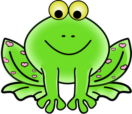 grenouille - faune aquatique - animaux - smiley émoticône émoji cartoon clipart illustration - artémotic