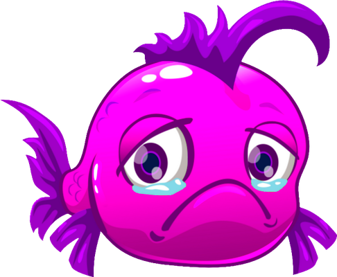 poisson - faune aquatique - animaux - smiley émoticône émoji cartoon clipart illustration - artémotic