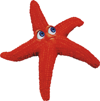 étoile de mer - faune aquatique - animaux - smiley émoticône émoji cartoon clipart illustration - artémotic