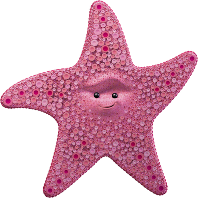 étoile de mer - faune aquatique - animaux - smiley émoticône émoji cartoon clipart illustration - artémotic