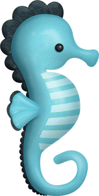 hippocampe - faune aquatique - animaux - smiley émoticône émoji cartoon clipart illustration - artémotic
