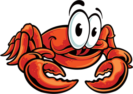 crabe - faune aquatique - animaux - smiley émoticône émoji cartoon clipart illustration - artémotic