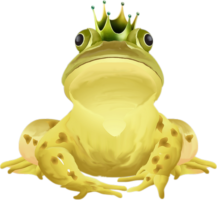 grenouille - faune aquatique - animaux - smiley émoticône émoji cartoon clipart illustration - artémotic