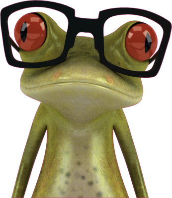 grenouille - faune aquatique - animaux - smiley émoticône émoji cartoon clipart illustration - artémotic
