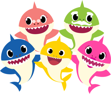 requin - faune aquatique - animaux - smiley émoticône émoji cartoon clipart illustration - artémotic