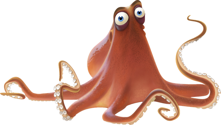 poulpe - faune aquatique - animaux - smiley émoticône émoji cartoon clipart illustration - artémotic