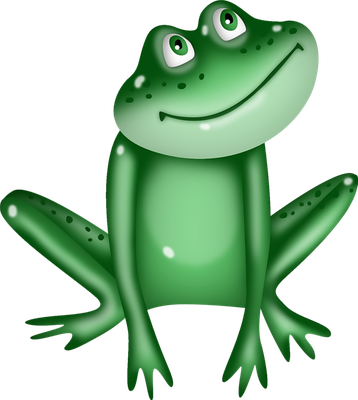 grenouille - faune aquatique - animaux - smiley émoticône émoji cartoon clipart illustration - artémotic