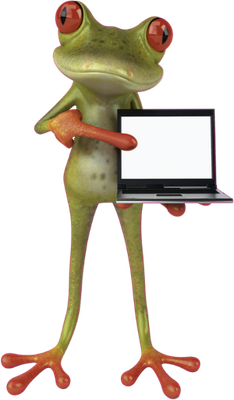 grenouille - faune aquatique - animaux - smiley émoticône émoji cartoon clipart illustration - artémotic