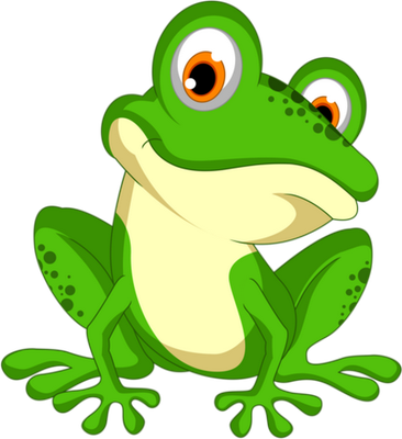grenouille - faune aquatique - animaux - smiley émoticône émoji cartoon clipart illustration - artémotic