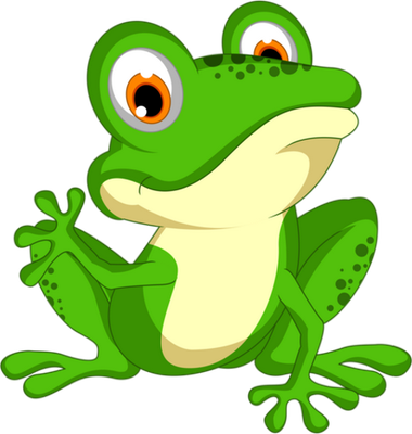 grenouille - faune aquatique - animaux - smiley émoticône émoji cartoon clipart illustration - artémotic