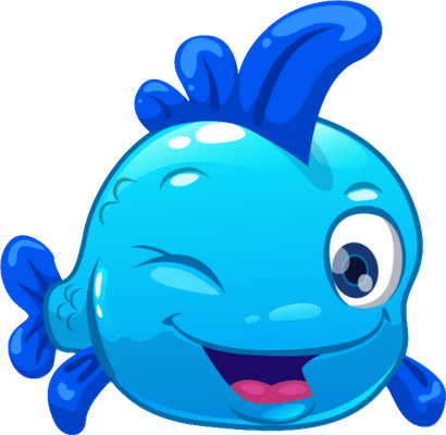 poisson - faune aquatique - animaux - smiley émoticône émoji cartoon clipart illustration - artémotic
