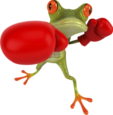 grenouille - faune aquatique - animaux - smiley émoticône émoji cartoon clipart illustration - artémotic
