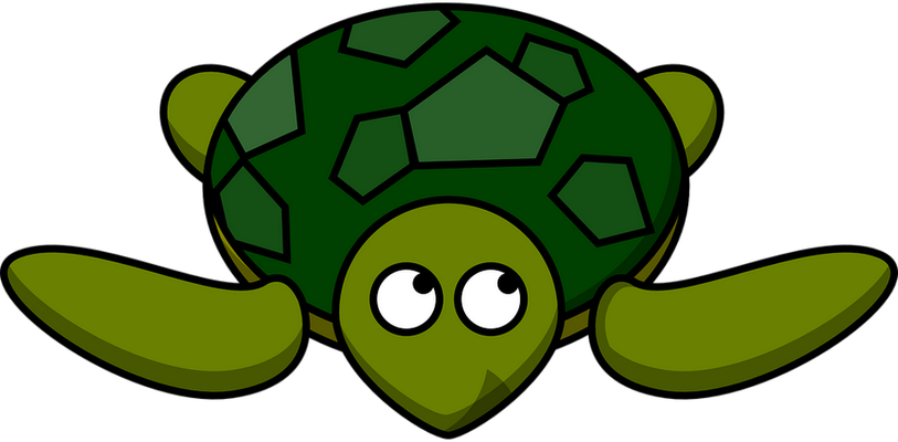 tortue marine - faune aquatique - animaux - smiley émoticône émoji cartoon clipart illustration - artémotic