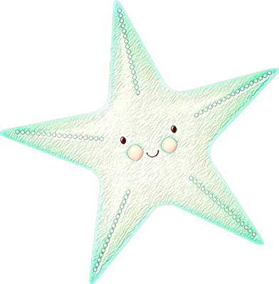 étoile de mer - faune aquatique - animaux - smiley émoticône émoji cartoon clipart illustration - artémotic