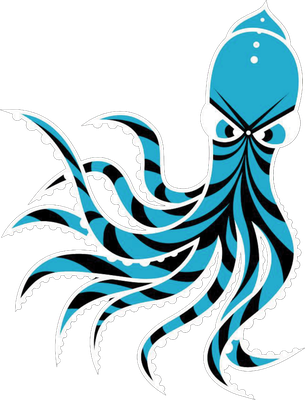 poulpe - faune aquatique - animaux - smiley émoticône émoji cartoon clipart illustration - artémotic
