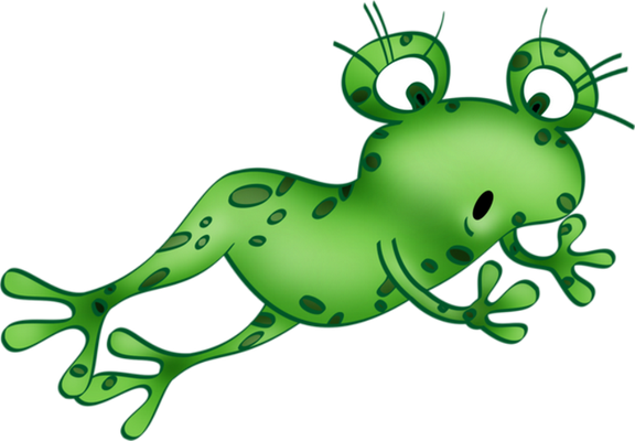 grenouille - faune aquatique - animaux - smiley émoticône émoji cartoon clipart illustration - artémotic