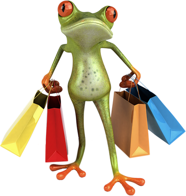 grenouille - faune aquatique - animaux - smiley émoticône émoji cartoon clipart illustration - artémotic