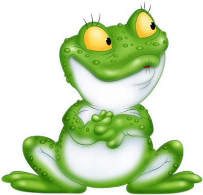 grenouille - faune aquatique - animaux - smiley émoticône émoji cartoon clipart illustration - artémotic