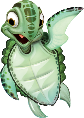 tortue marine - faune aquatique - animaux - smiley émoticône émoji cartoon clipart illustration - artémotic