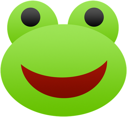 grenouille - faune aquatique - animaux - smiley émoticône émoji cartoon clipart illustration - artémotic