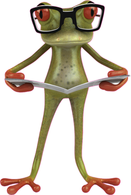 grenouille - faune aquatique - animaux - smiley émoticône émoji cartoon clipart illustration - artémotic