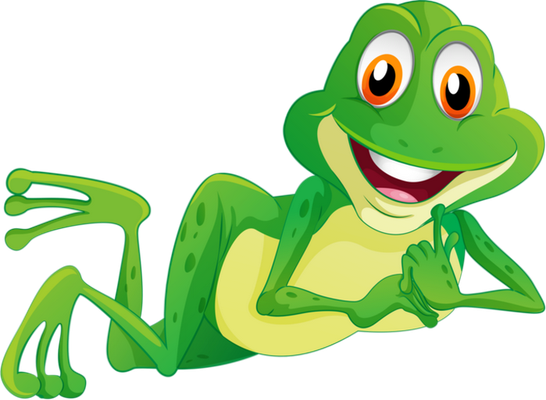 grenouille - faune aquatique - animaux - smiley émoticône émoji cartoon clipart illustration - artémotic
