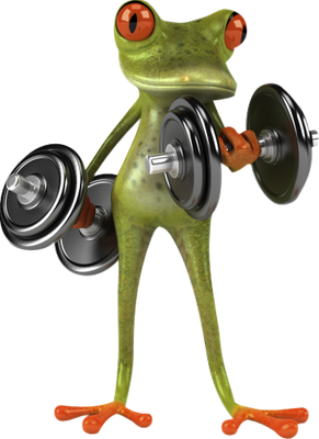 grenouille - faune aquatique - animaux - smiley émoticône émoji cartoon clipart illustration - artémotic