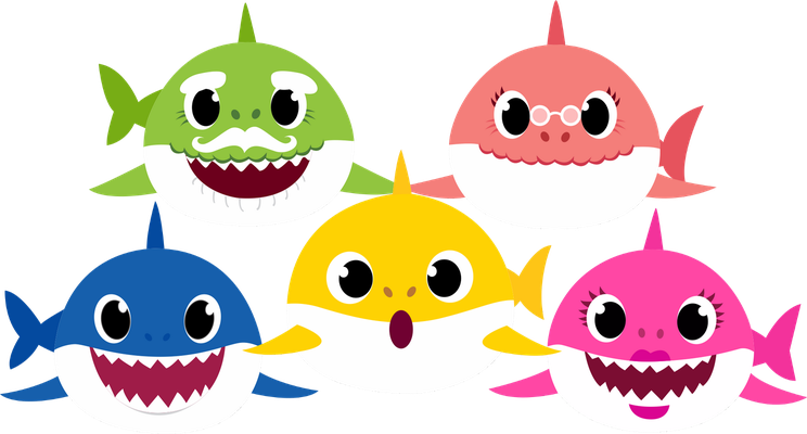 requin - faune aquatique - animaux - smiley émoticône émoji cartoon clipart illustration - artémotic