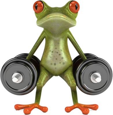 grenouille - faune aquatique - animaux - smiley émoticône émoji cartoon clipart illustration - artémotic