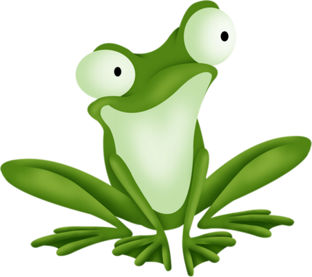 grenouille - faune aquatique - animaux - smiley émoticône émoji cartoon clipart illustration - artémotic