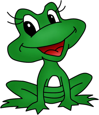grenouille - faune aquatique - animaux - smiley émoticône émoji cartoon clipart illustration - artémotic