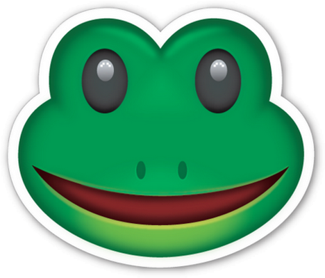 grenouille - faune aquatique - animaux - smiley émoticône émoji cartoon clipart illustration - artémotic