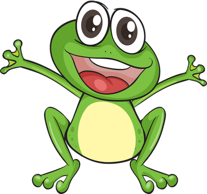 grenouille - faune aquatique - animaux - smiley émoticône émoji cartoon clipart illustration - artémotic