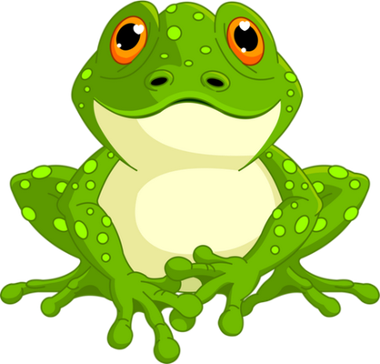 grenouille - faune aquatique - animaux - smiley émoticône émoji cartoon clipart illustration - artémotic
