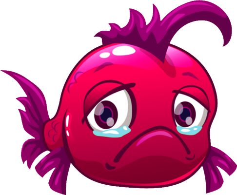 poisson - faune aquatique - animaux - smiley émoticône émoji cartoon clipart illustration - artémotic