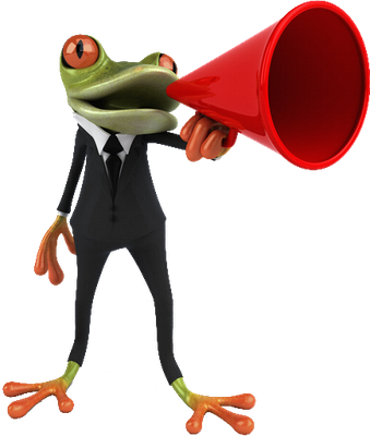 grenouille - faune aquatique - animaux - smiley émoticône émoji cartoon clipart illustration - artémotic