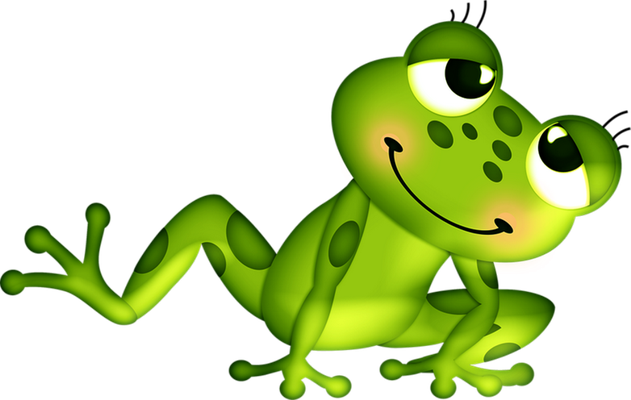 grenouille - faune aquatique - animaux - smiley émoticône émoji cartoon clipart illustration - artémotic