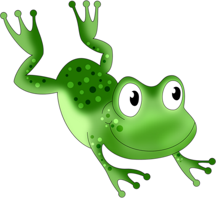 grenouille - faune aquatique - animaux - smiley émoticône émoji cartoon clipart illustration - artémotic