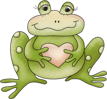 grenouille - faune aquatique - animaux - smiley émoticône émoji cartoon clipart illustration - artémotic