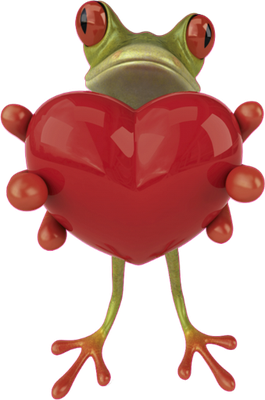 grenouille - faune aquatique - animaux - smiley émoticône émoji cartoon clipart illustration - artémotic