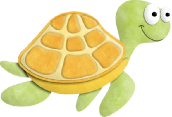 tortue marine - faune aquatique - animaux - smiley émoticône émoji cartoon clipart illustration - artémotic