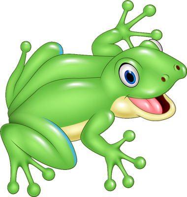 grenouille - faune aquatique - animaux - smiley émoticône émoji cartoon clipart illustration - artémotic
