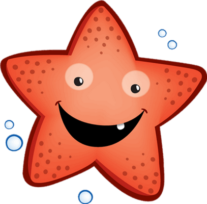 étoile de mer - faune aquatique - animaux - smiley émoticône émoji cartoon clipart illustration - artémotic