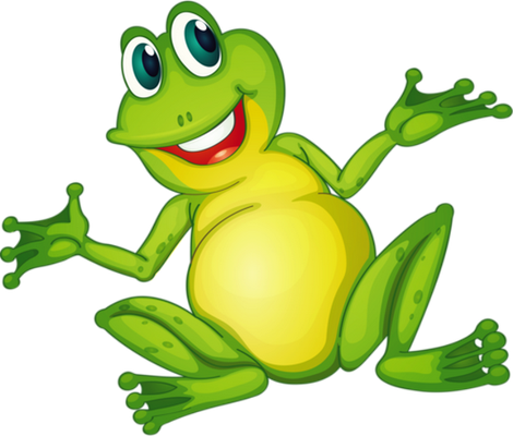 grenouille - faune aquatique - animaux - smiley émoticône émoji cartoon clipart illustration - artémotic