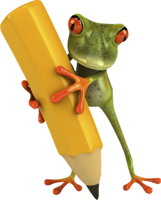 grenouille - faune aquatique - animaux - smiley émoticône émoji cartoon clipart illustration - artémotic