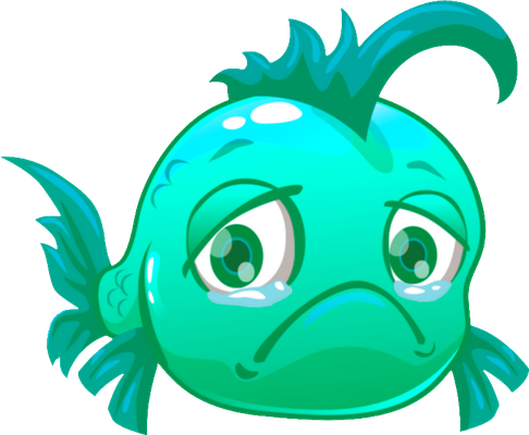 poisson - faune aquatique - animaux - smiley émoticône émoji cartoon clipart illustration - artémotic