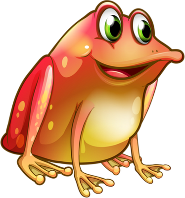 grenouille - faune aquatique - animaux - smiley émoticône émoji cartoon clipart illustration - artémotic