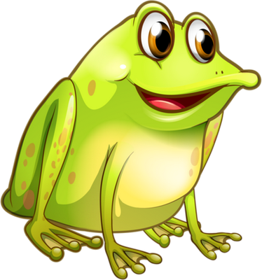 grenouille - faune aquatique - animaux - smiley émoticône émoji cartoon clipart illustration - artémotic