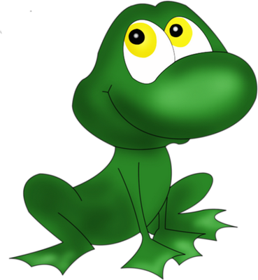 grenouille - faune aquatique - animaux - smiley émoticône émoji cartoon clipart illustration - artémotic