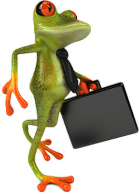 grenouille - faune aquatique - animaux - smiley émoticône émoji cartoon clipart illustration - artémotic
